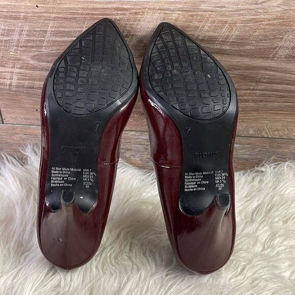 Fiona Ladies High 4” Stiletto Heel Dress Shoes, Brown, Size 7 - Picture 9 of 14